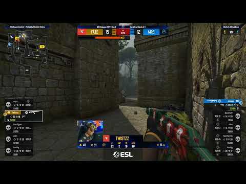 Twistzz 4 kills with 1v3 clutch vs. Movistar Riders | IEM COLOGNE 2022