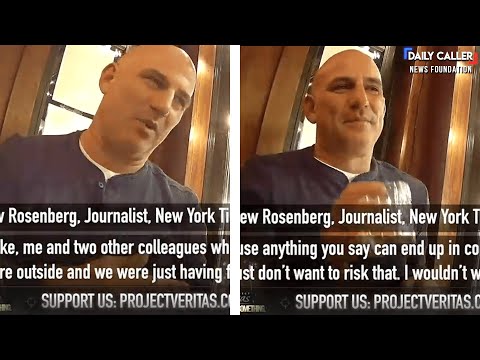 'I'm So Over It': Project Veritas Nails New York Times Reporter Slamming Jan. 6 Coverage