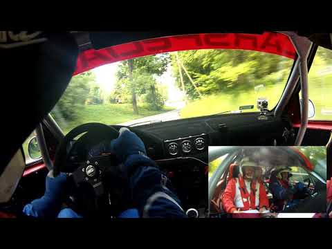 52 Rajd Festiwalowy - Waldemar Janecki / Piotr Krzystanek - BMW E36 COMPACT - OS 7 (PREMIERY)