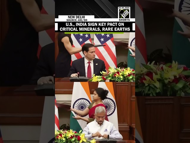 US State Secy Marco Rubio, Indian FM S Jaishankar sign key pact on critical minerals, rare earths