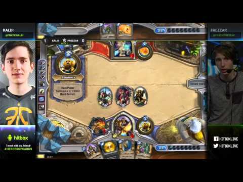 Kaldi VS Frezzar - Heroes of Cards 5 Round L Hearthstone