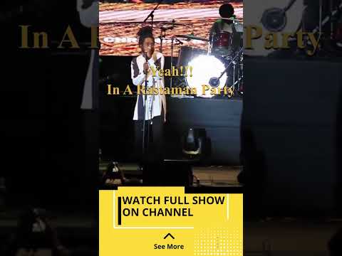 Chronixx Live - In A Rastaman Party - Reggae Music - RASTAFARI #shorts #reggae