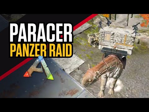 ARK: Survival Evolved - Paracer Raid (Tribe War 1v1)