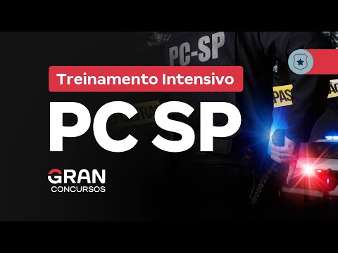 Treinamento Intensivo PC SP - Escrivão e Investigador | Direito Processual Penal com Geilza Diniz