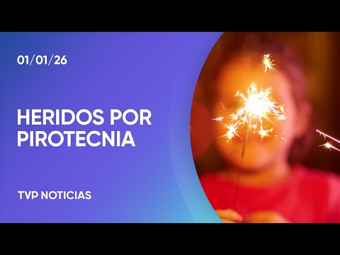 Pirotecnia: 22 heridos en la Ciudad