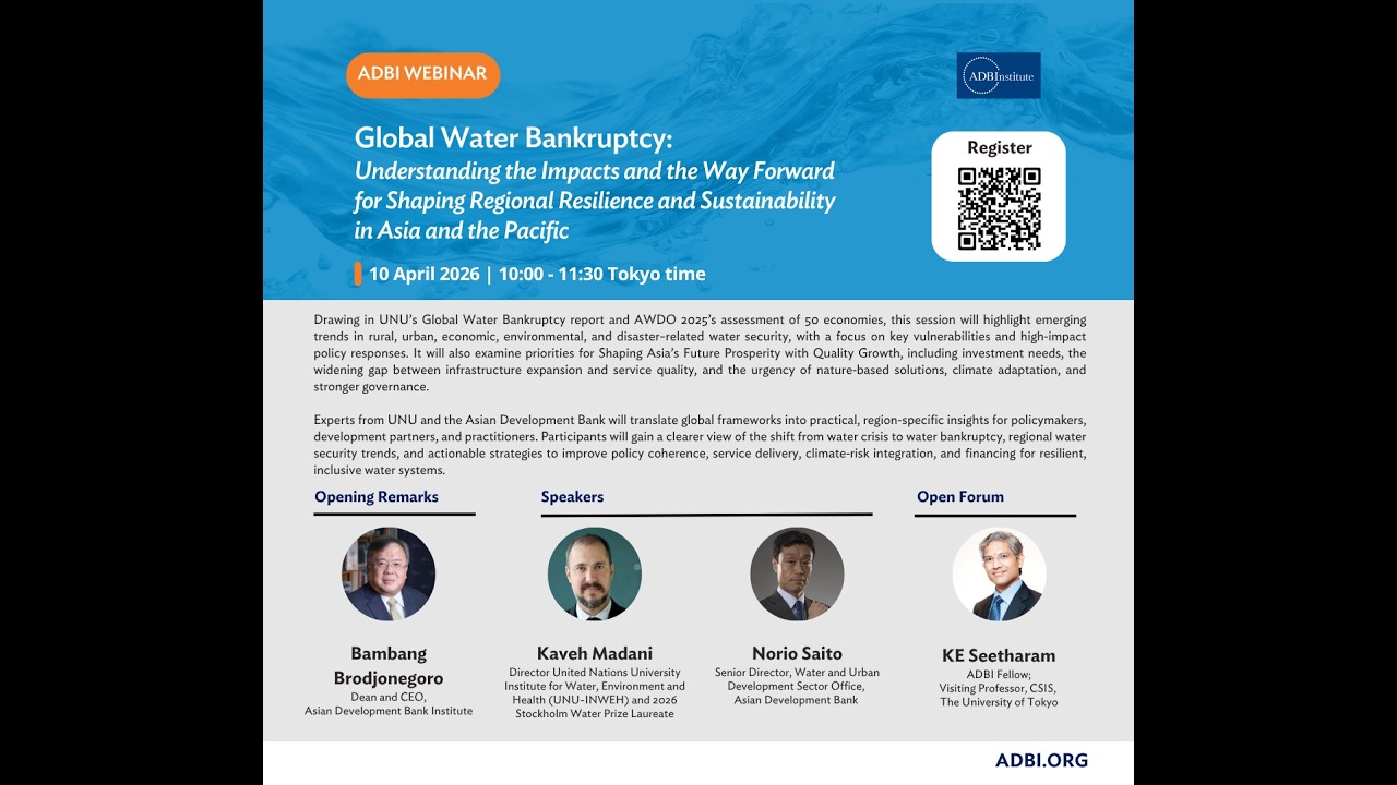Webinar: Global Water Bankruptcy