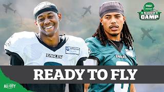 Eagles Camp, Day 15: Will DeVonta Smith, Makai Lemon Help Passing Game Soar | PHLY Eagles Podcast