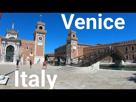 Venice Italy walking tour 10 August 2022 Full HD
