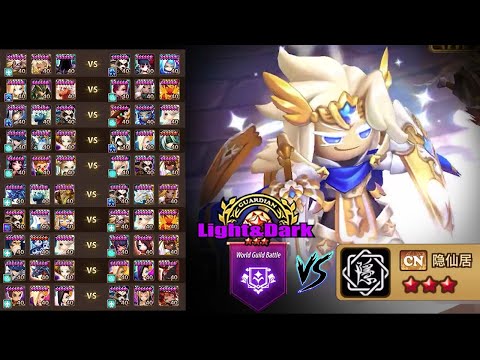 Light Madeleine Cookie Debut in Top Tier World Guild Battle!! Proper builds, Artis and more!! XD