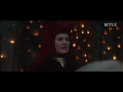 Damsel (2024) official Netflix trailer still hinting at dragon-fire peril and score intensity