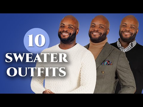 10 Stylish Ways to Wear a Sweater - Men's Outfit Ideas