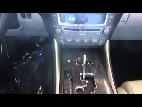 2010 Lexus IS250, Black Sapphire Pearl - STOCK# 038007 - Interior