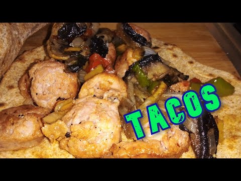 como hacer tacos de chorizo