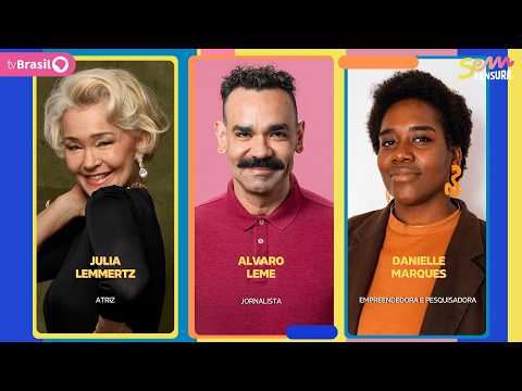 🔴 SEM CENSURA RECEBE JULIA LEMMERTZ, ALVARO LEME E DANIELLE MARQUES