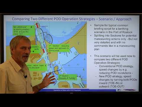 Operation of POD Ships - Discussion on Efficiency comparing Conventional and IN-OUT POD strategy