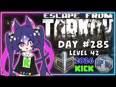 Escape from Tarkov | Prestige 1 | Level 42 PvP Solo | RPD VTuber | Day 285 thumbnail