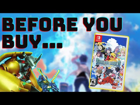 DIGIMON WORLD NEXT ORDER REVIEW SWITCH AND PC RELEASE! BRAND NEW SWITCH DIGIMON GAME!