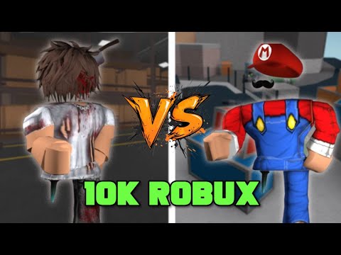WE 1v1ed for 10.000 ROBUX *INTENSE*