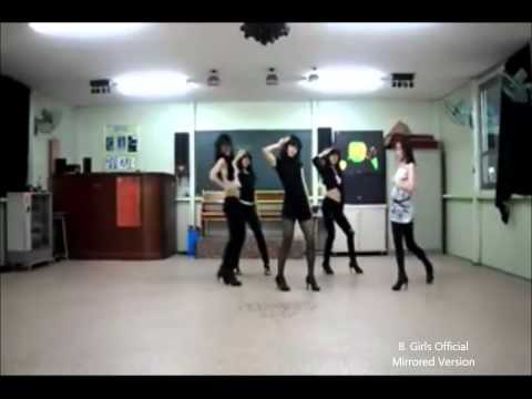 4 Minute 'HUH' Dance by the B.Girls Mirrored Version
