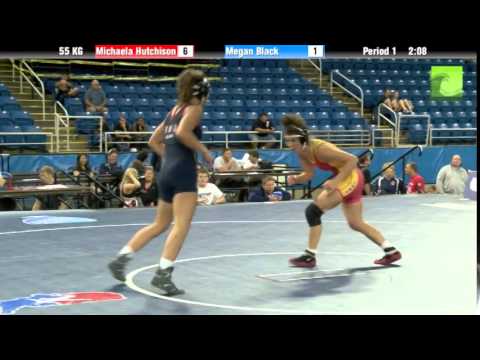 55 KG Michaela Hutchison (TMWC) vs Megan Black (King)
