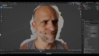 Download the video "FaceScan Text Tutorial using 2 camers, result shown in Blender"