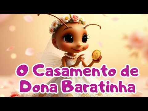 O Casamento da Dona Baratinha 💍🐞 –História Infantil  |#historiainfantilparadormir #lnfantil