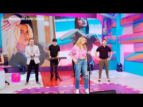 Sofia Reyes cantó en Socios del espectáculo "Marte" el tema que grabó con María Becerra