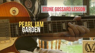 PEARL JAM - Learn to Play &quot;Garden&quot; Guitar Lesson | Stone Gossard