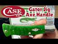 Case XX Gator Jig Bone Axe Handle   4K