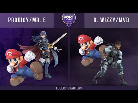 Port Priority 5 - Prodigy & Mr. E vs. Dark Wizzy & MVD - Doubles Losers Quarters