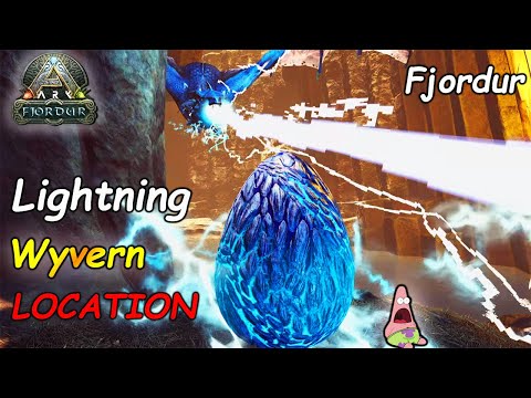 How to FIND Lightning Wyvern Eggs in ARK Fjordur | Lightning WYVERN LOCATION