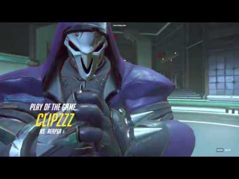 Overwatch : Reaper Ultimate Team Kill!!