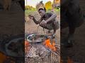 From the jungle to the fire – Hadzabe cook the monkey head