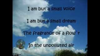 I am but a Small Voice - lyrics to sing with
