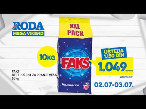 Roda: Mega vikend 02. - 03.07.2016.