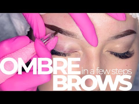 Ombre Brows in a few steps