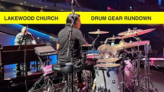 Video thumbnail for 2023 Drum Gear Rundown with Jonathan Camey at Lakewood Church by Worship Drummer
