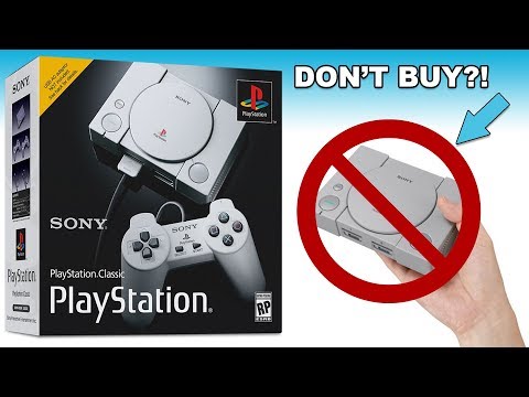 The Playstation Classic IS DISAPPOINTING...