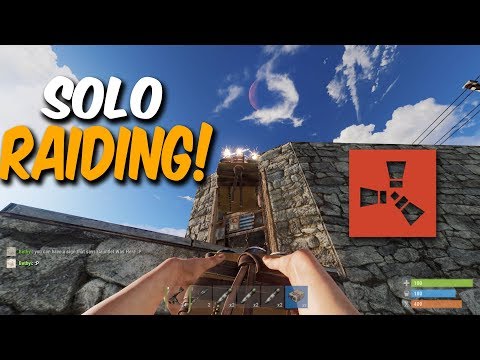 SOLO Satchel RAID! Rust Solo Survival #7 - S1