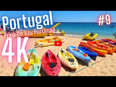 TOP 10 - 9° Beaches Portimao Portugal Praia do Vao Portimao Portugal 4k