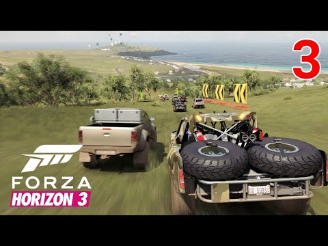 FORZA HORIZON 3 - Gameplay Walkthrough - Part 3