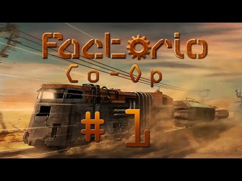 Let's Play Factorio Co-Op #1: Power On!!