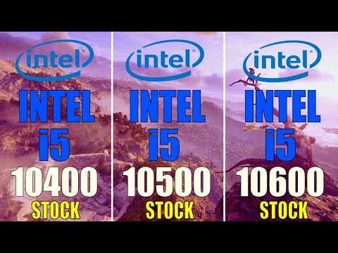CORE i5 10400 vs CORE i5 10500 vs CORE i5 10600 || 18 PC GAMES TEST ||