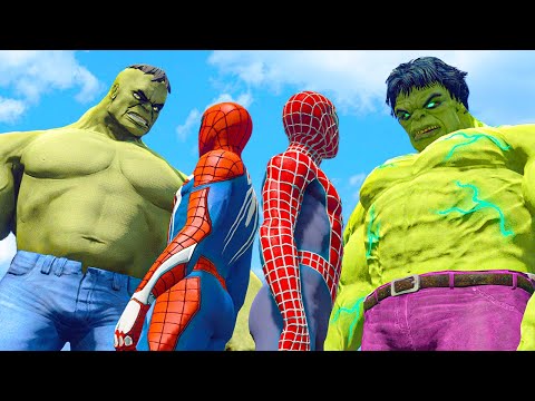 HULK SMASH | Hulk vs Spiderman - What If