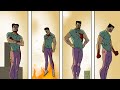 Steve Variants Overlooking Destruction The Steve War