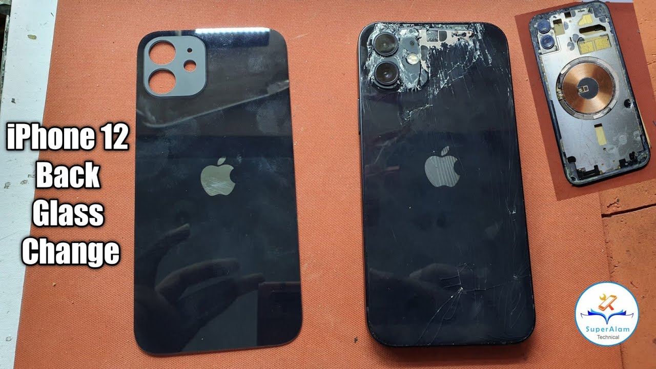 iPhone 12 Back Glass Replacement || Without Laser Machine iPhone All Modal Glass Change
