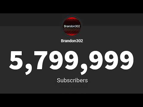 5,800,000 SUBSCRIBERS LIVE 🔴