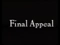 Ostatnia Apelacja 1993 Final Appeal Zwiastun VHS