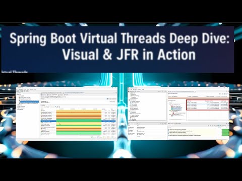 Spring Boot Virtual Threads Deep Dive: VisualVM & JFR in Action