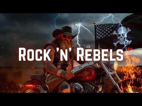 Southern Rock & Redneck Fire – The BEST Playlist for True Biker Rebels 🔥